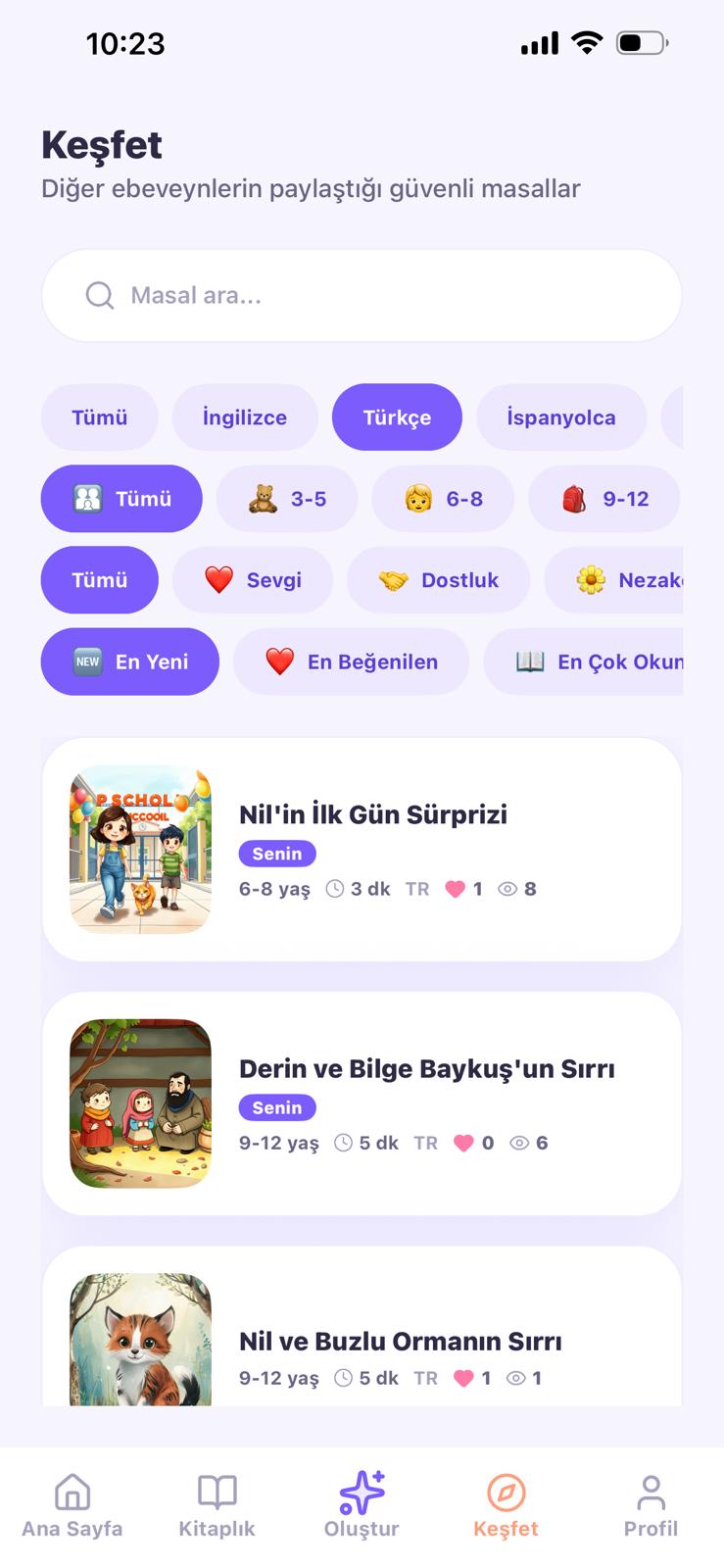 Masal Bahçesi: AI Masallar — 6